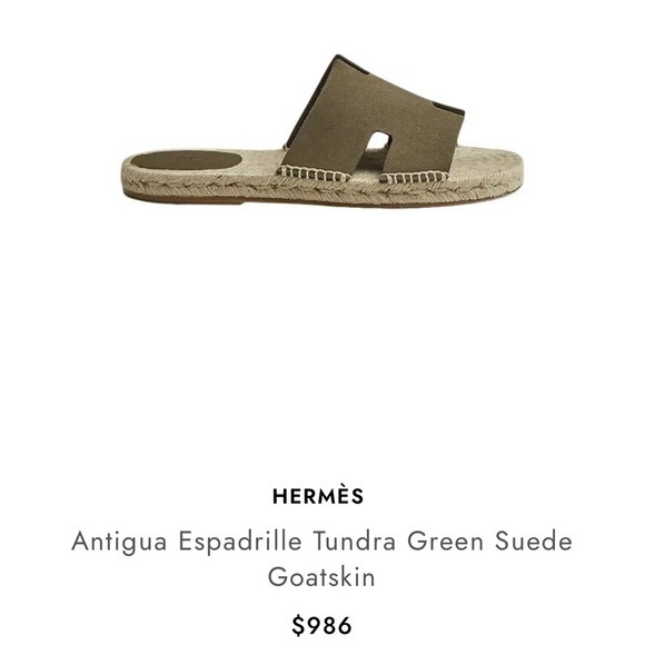 Hermes men’s esspadrile - Picture 1 of 1